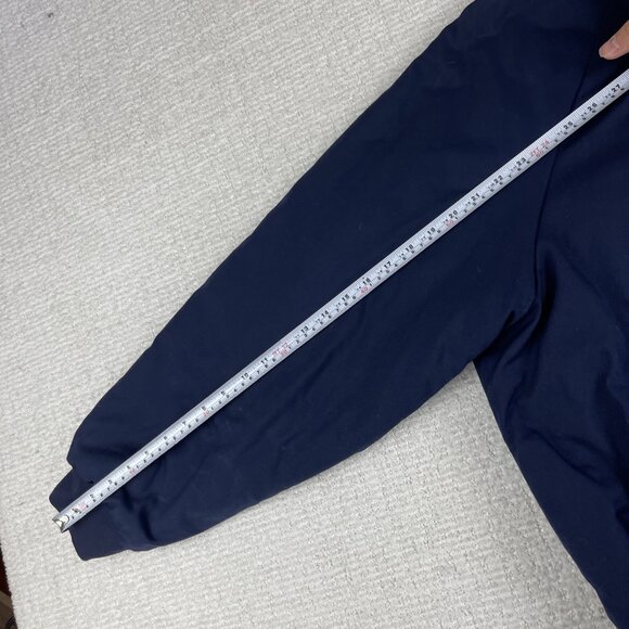 VINTAGE King Louie USA Bomber Jacket Men XL Navy Laborers Indianapolis Local 120 - Picture 16 of 16